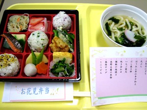 お花見弁当